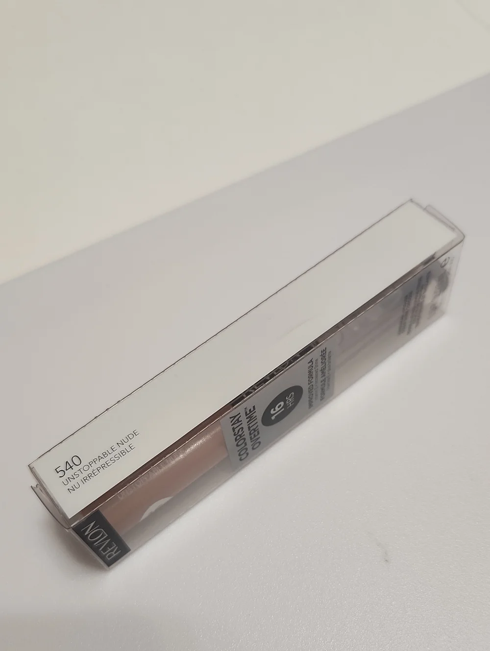 #540 Unstoppable Nude Revlon ColorStay Overtime Longwearing Gloss Lipstick